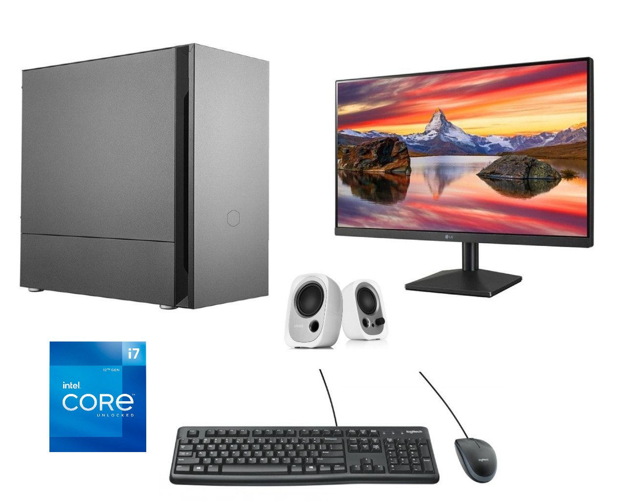 Our base model desktop computer package